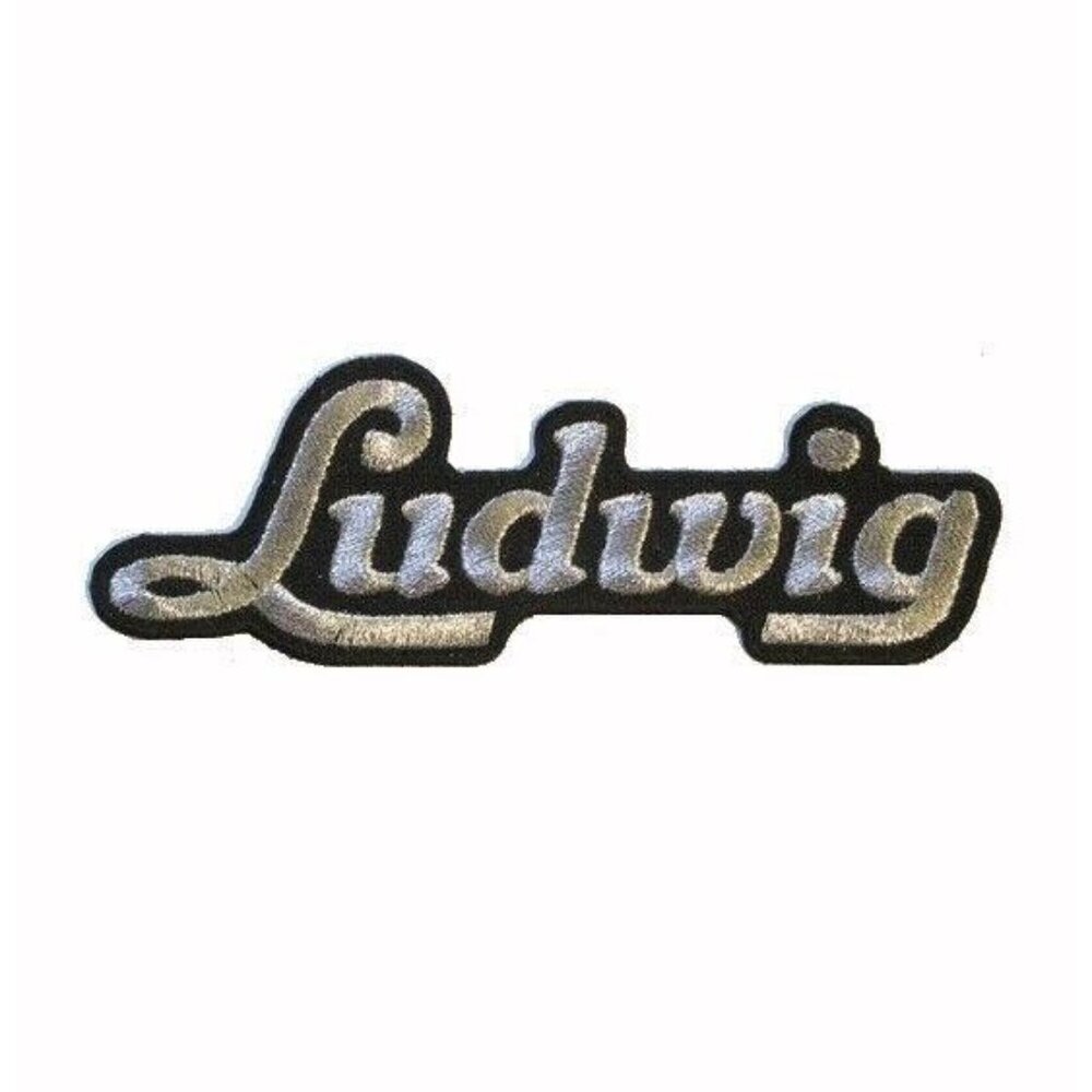 Ludwig Embroidered Iron On Sew Patch NEW Fast Ship